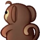 Monkey Sad Tear emoji