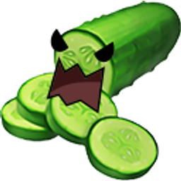 Less Angry Pickle emoji
