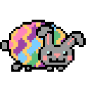 Nyan Easterbunny emoji