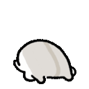 Shy Bunny Hide emoji