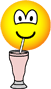 Milkshake Drinking emoji