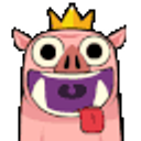 Smiling Pig Clash emoji