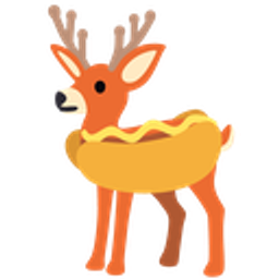 Hotdogdeer emoji