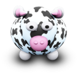 Cowblackspots emoji