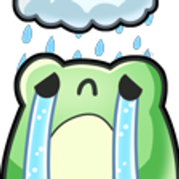 Frogsadday emoji