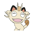 Meowth Grin Mischief emoji