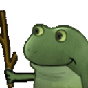 Frog Bonk emoji