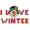 I Love Winter emoji