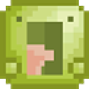 Square Scream emoji