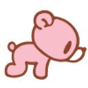 Bear Crawl emoji
