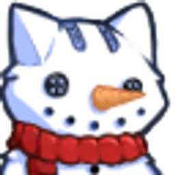 Cat Snowman emoji