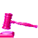 Gavel Pink emoji