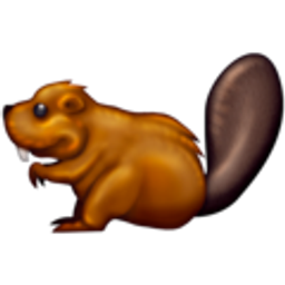 Beaver emoji