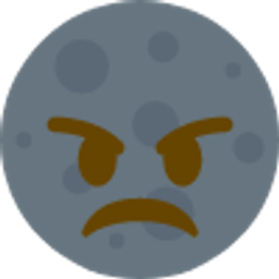 Angry Moon emoji