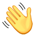 Clapping Yellow Hands emoji