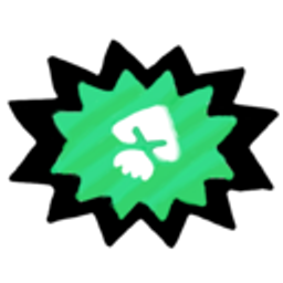 Splatted emoji