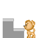 Puppy Stairs emoji
