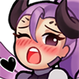 Anime Girl Bashful Heart emoji