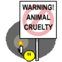 Waring Animalcruelty emoji