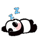 Zzz Panda emoji