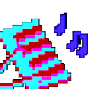 Piano Time Hyper emoji