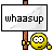 Whaasup emoji