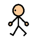 Stickman Walking emoji