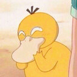 Psyduck Heh emoji