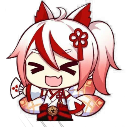 Anime Fox Girl Laugh emoji