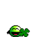 Excited Shamrock emoji