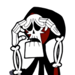 Grimheadachee emoji
