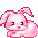 Pink Bunny emoji