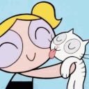 Powerpuff Kitty emoji