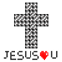 Jesus Hearts U emoji
