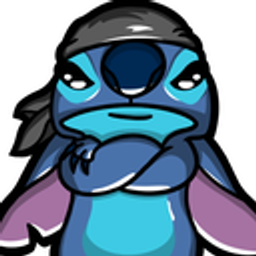 Stitch Thug E emoji