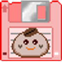 Kao Floppy Disc emoji