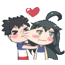 Anime Couplekiss emoji
