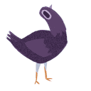 Party Trash Dove Reverse emoji