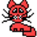 Red Cat emoji