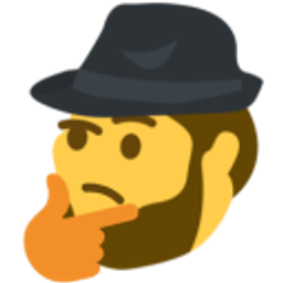 Thonk Neckbeard emoji