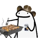 Flork Grill E emoji