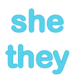 Pronouns She They emoji
