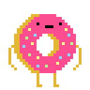 Dancing Donut emoji