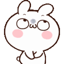 Bunny Nervous emoji