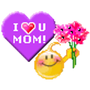 Luv U Mom emoji