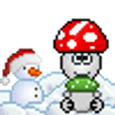 Mushroom Snow emoji