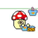 Mushroom Laundry emoji