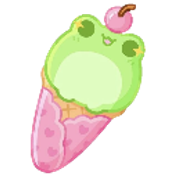 Icecreamfrog emoji