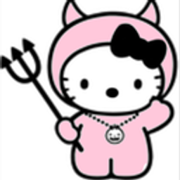 Pink Hkdevil emoji