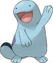 Quagsire Wave Happy emoji